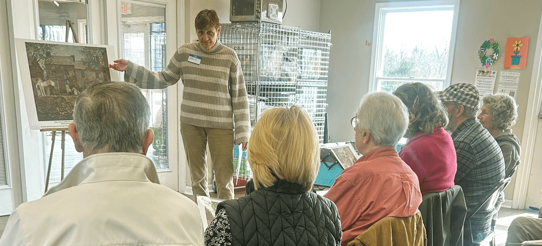 Memory Cafe Audience March Art | Doylestown Health