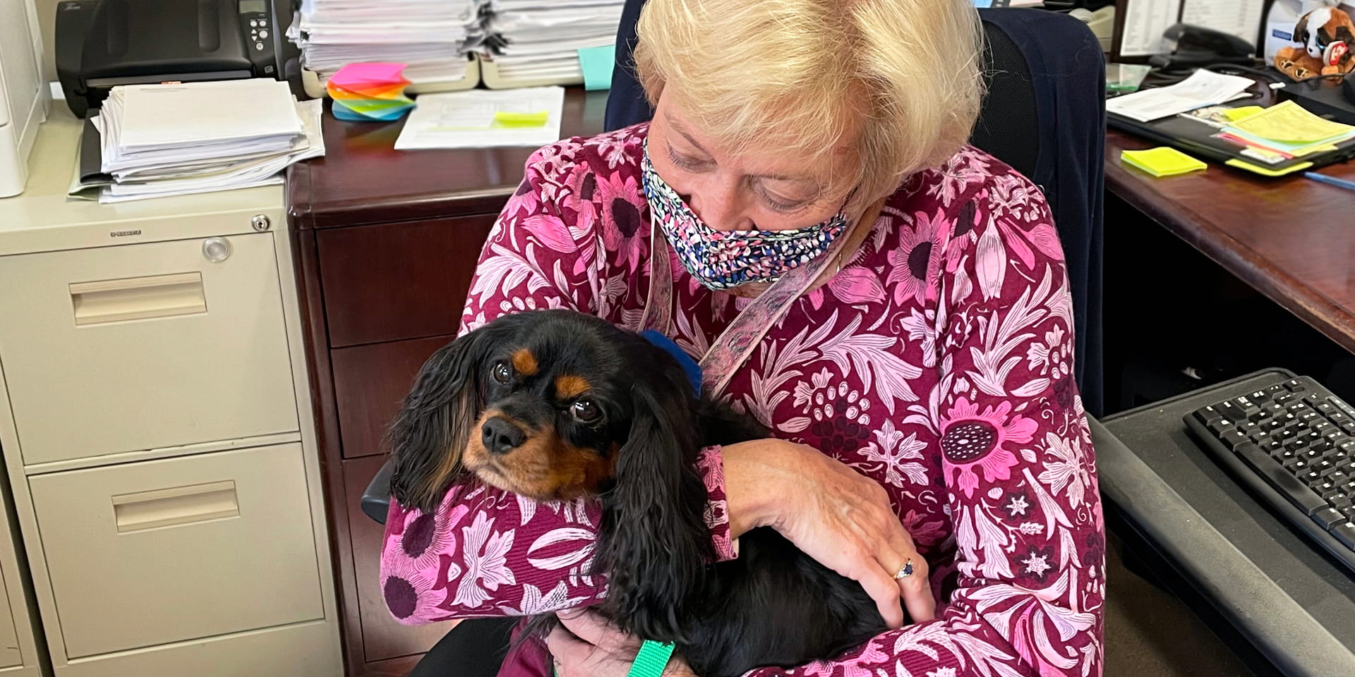 Barb Hebel and Pip | Doylestown Health
