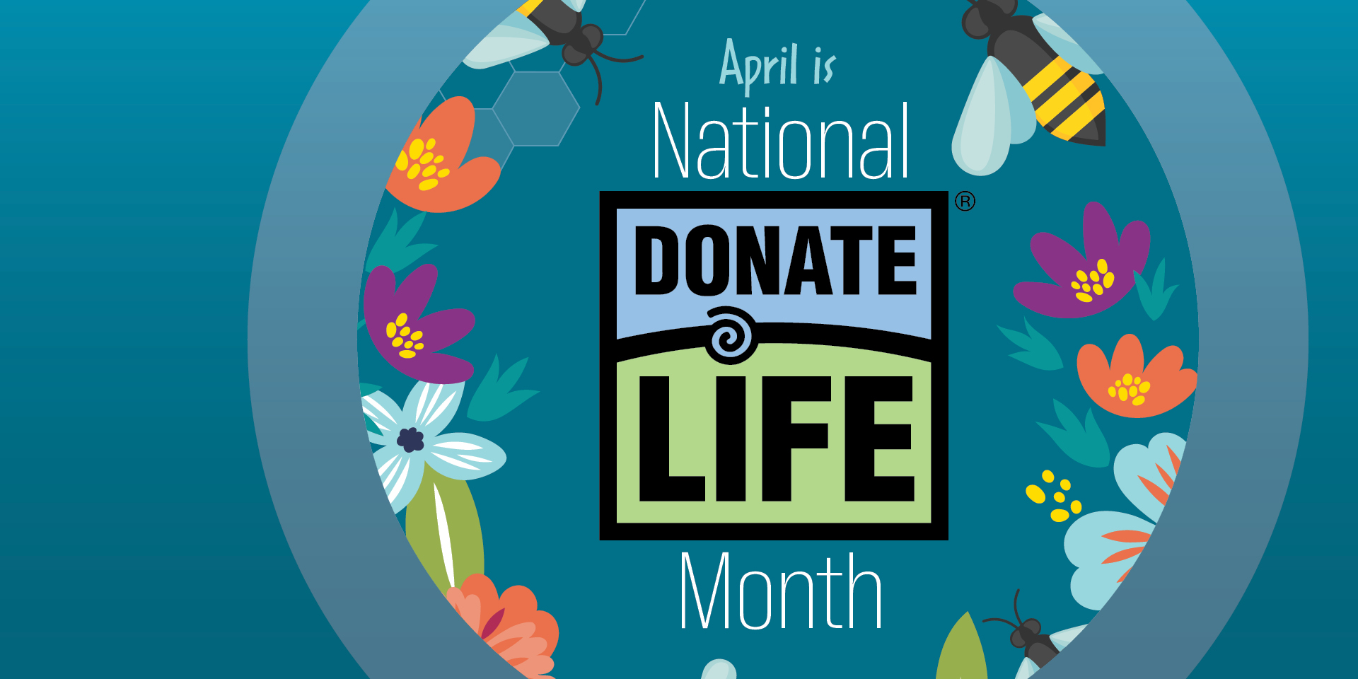 National Donate Life Month logo