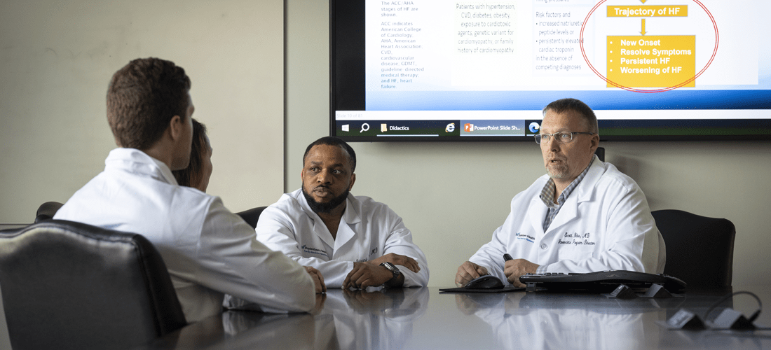 Dr Blore and residents | Doylestown Health