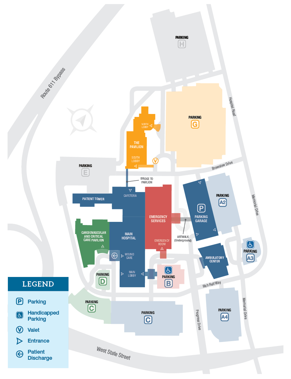 Hospital Parking and Directions | Doylestown Health