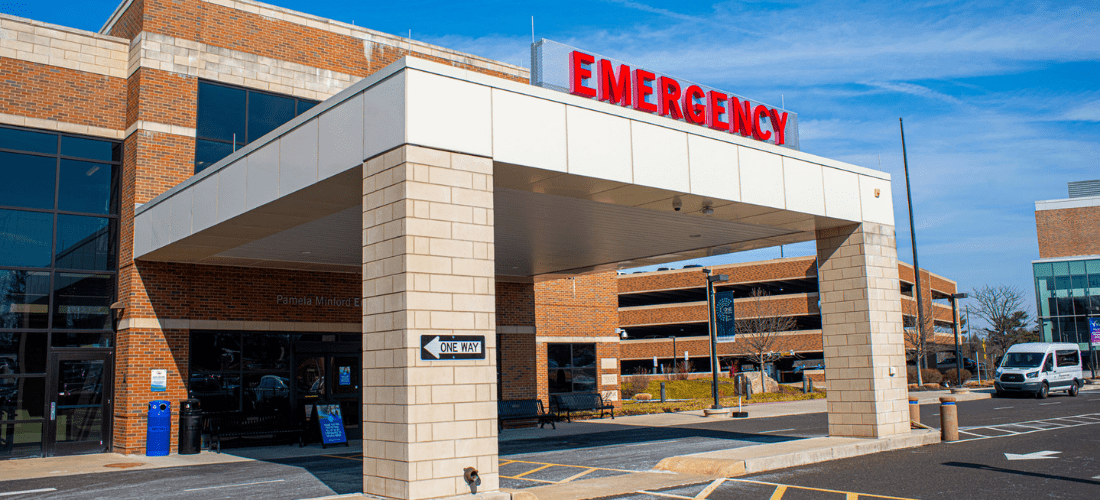 The Emergency Services entrance | Doylestown Health
