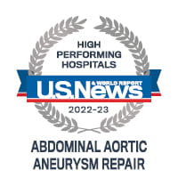 2022-23 US News Award: Abdominal Aortic Aneurysm Repair | Doylestown Health 