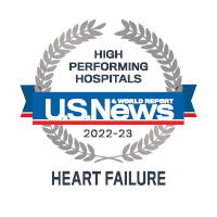 2022-23 US News Award: Heart Failure | Doylestown Health 