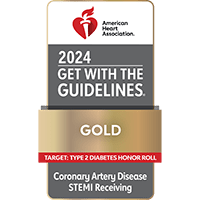 Coronary Artery Disease STEMI Receiving Gold with Target: Type 2 Diabetes | Doylestown Health