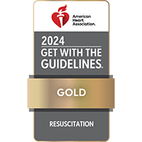 Resuscitation Gold Award (Adult) for treating in-hospital cardiac arrest | Doylestown Health
