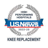 2022-23 US News Award: Knee Replacement | Doylestown Health