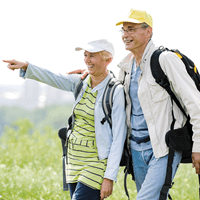Couple in a field | Doylestown Health